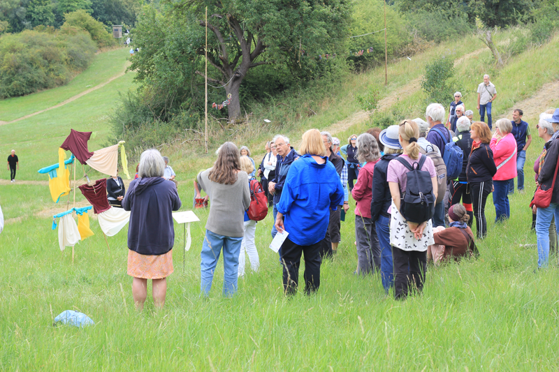 Transformation 35, installation (Kirsten Kötter), exhibition opening, Zierenberg (Germany) 17.08.2025