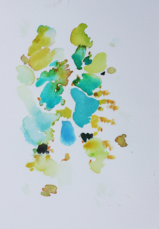 Kirsten Kötter: Site-specific painting, Körnerpark, 102.03.2014, gegen 15.00, 52° N / 13° O, Aquarell, 17 x 12 cm Kirsten Kötter: Site-specific painting, Körnerpark, 102.03.2014, gegen 15.00, 52° N / 13° O, Aquarell, 17 x 12 cm