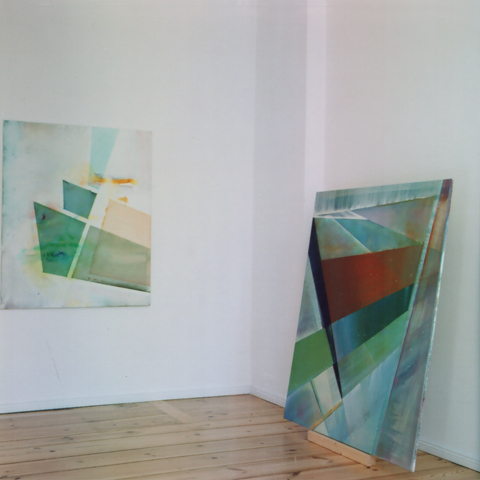 Kirsten K&ouml;tter: konstruieren und konstruieren, Curator's Novel, 2011, Blick in die Ausstellung