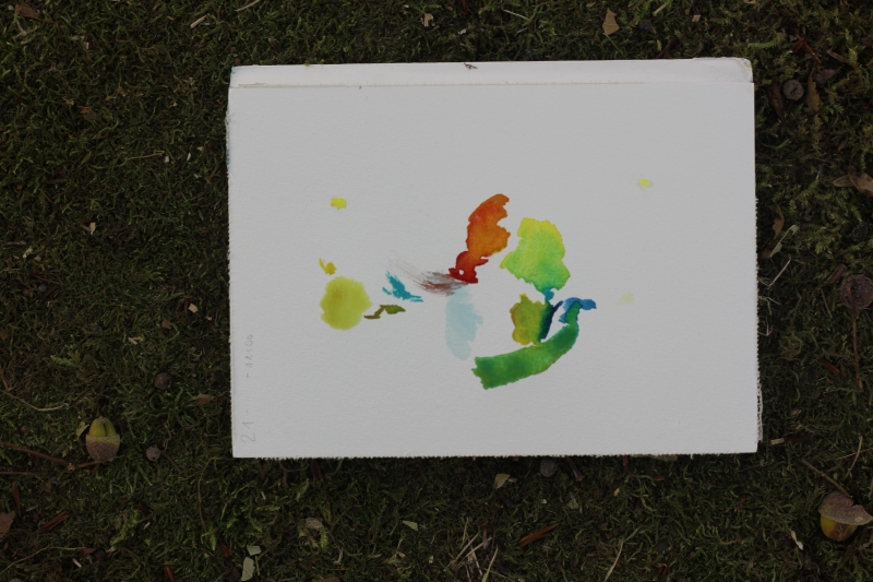 2025-08-20_malathon-chemnitz_21_2880, watercolour, 12 × 17 cm (Kirsten Kötter)