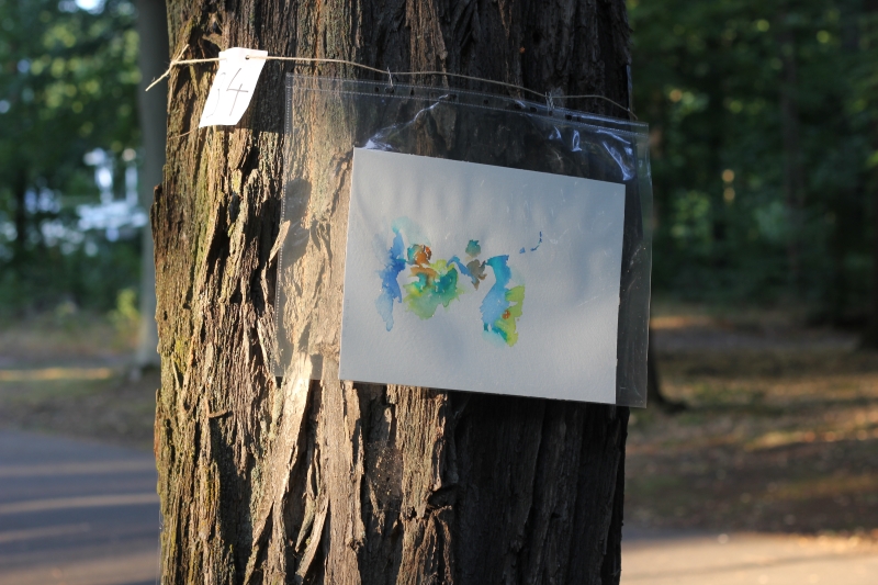 2025-08-20_malathon-chemnitz_34_baum_2944, watercolour, 24 × 32 cm (Kirsten Kötter)