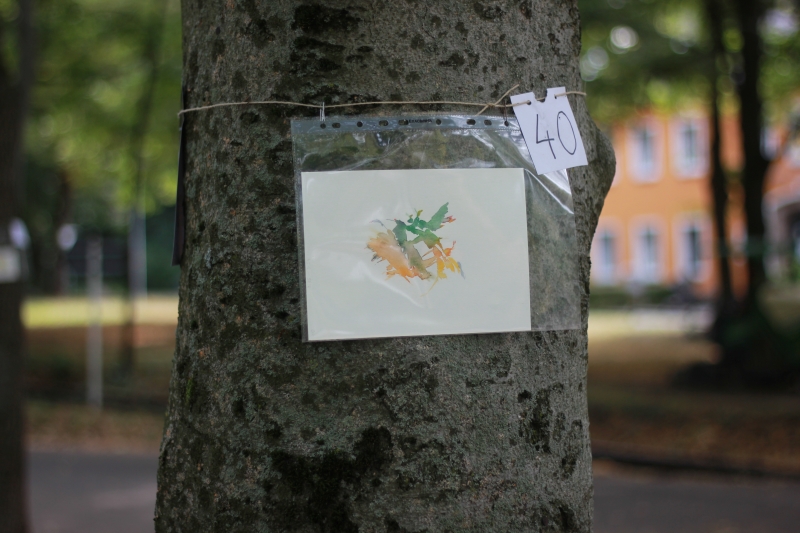 2025-08-21_malathon-chemnitz_40_baum_2967, watercolour, 17 × 24 cm (Kirsten Kötter)