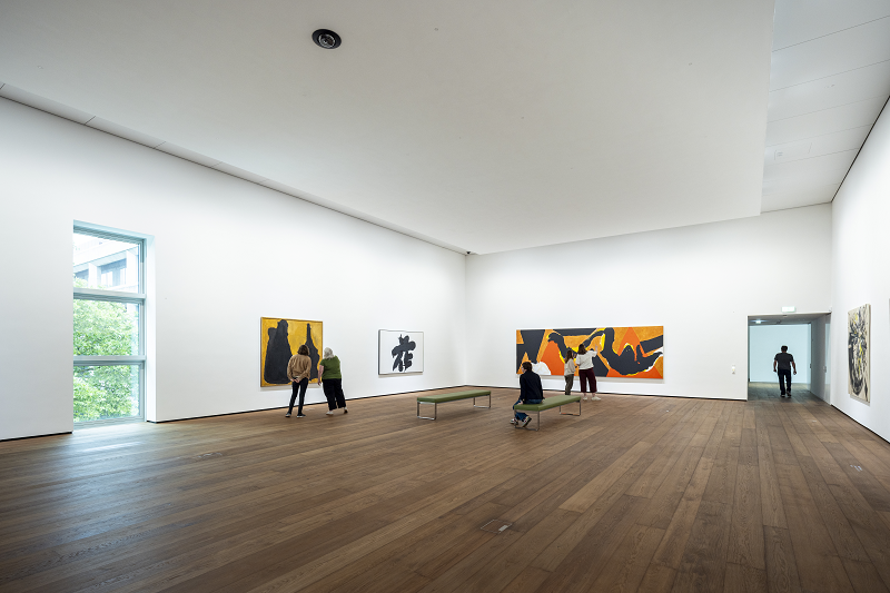 Ausstellungsraum Museum Reinhard Ernst, Wiesbaden. Foto: Helbig Marburger