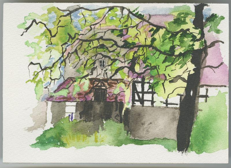 kirsten-koetter_2005_escheberg-6, sketch, 12 × 17 cm (Kirsten Kötter)