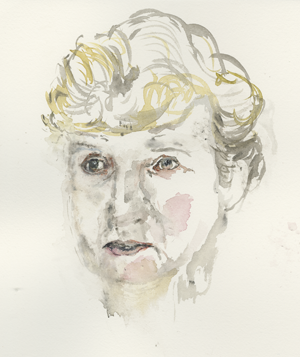 kirsten-koetter_2020-11-23_gisela-meister-scheufelen,  
  watercolour (Kirsten Kötter)