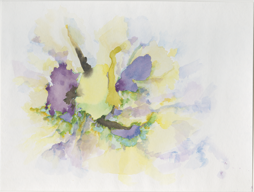 2005-04_05_s6, Salzburg, watercolour, 30 × 40 cm (Kirsten Kötter)