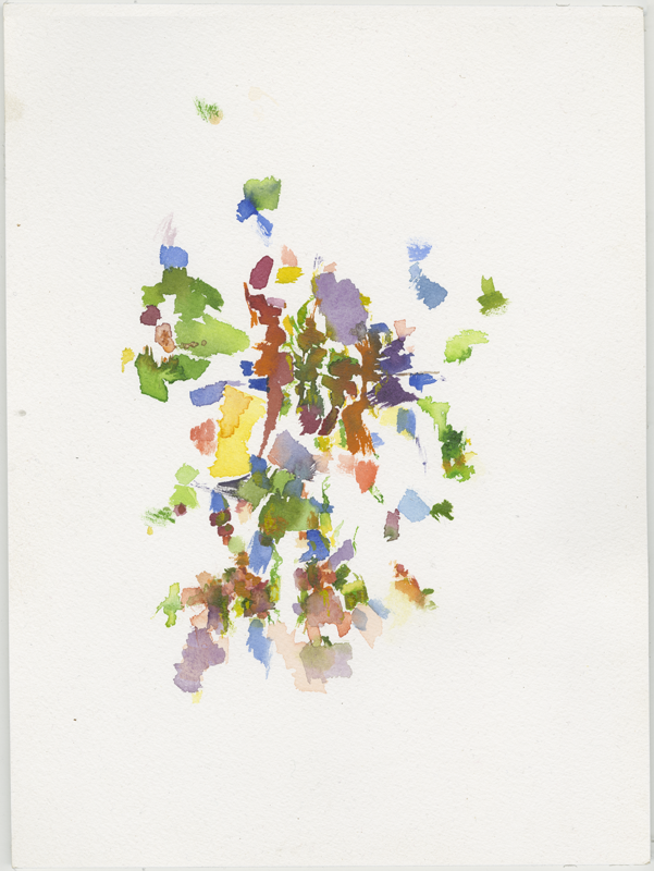 2020-03-30_sonne-fischteich, watercolour, 32 × 24 cm (Kirsten Kötter)