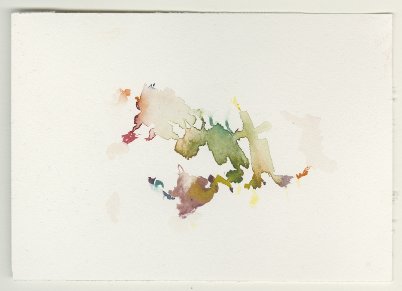 2022-11-12_kl-feldberg_2, watercolour, 12 × 17 cm (Kirsten Kötter)